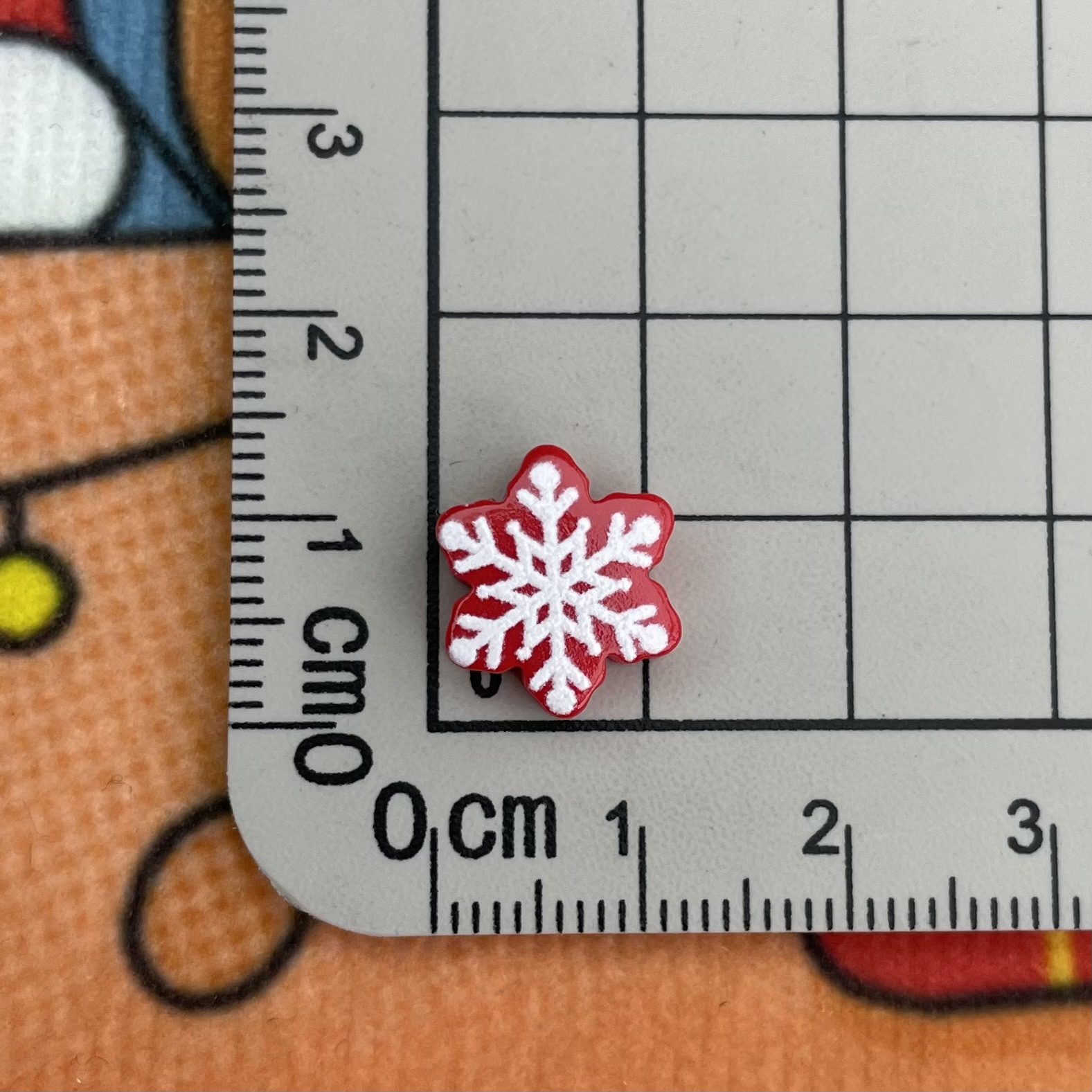 Mini crema pegamento borde a juego Navidad superficie brillante tamaño pequeño resina accesorios bolsa de regalo árbol de Navidad joyería de uñas