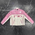 MJ10 Pink (Leather Jacket)