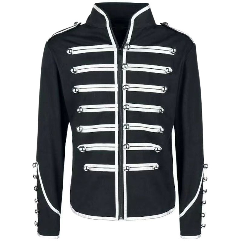 2023 Cross-Border New Product Amazon Wish Independent Station Popular Medieval Gothic Men's Jacket Steampunk