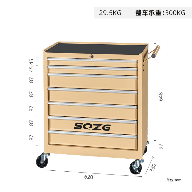 先駆者金物工具キャビネット専門自動車修理理髪店工具車多機能移動収納工具カート|undefined