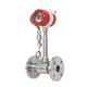 Intelligent Vortex Flowmeter Nitrogen Natural Gas Steam Mixture Temperature and Pressure Compensation Vortex High Precision Digital Display