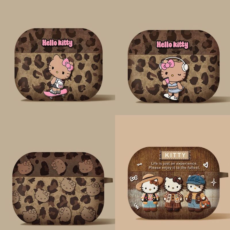 Leopard Print Cat-Themed Protective Case for AirPods 4, AirPods Pro 3, Apple Earphone Case, Noise-Cancelling 3Rd Generation Case Leopard Print Cat-Themed Protective Case for AirPods 4, AirPods Pro 3, Apple Earphone Case, Noise-Cancelling 3Rd Generation Case