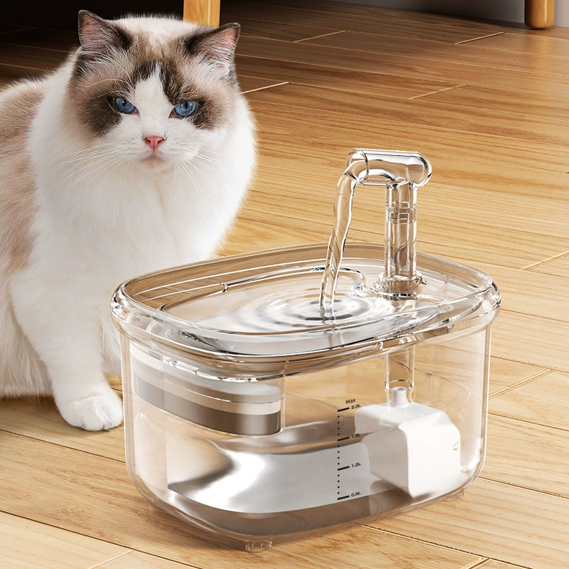 Cat water dispenser automatic circulation flowing pet drink water heate