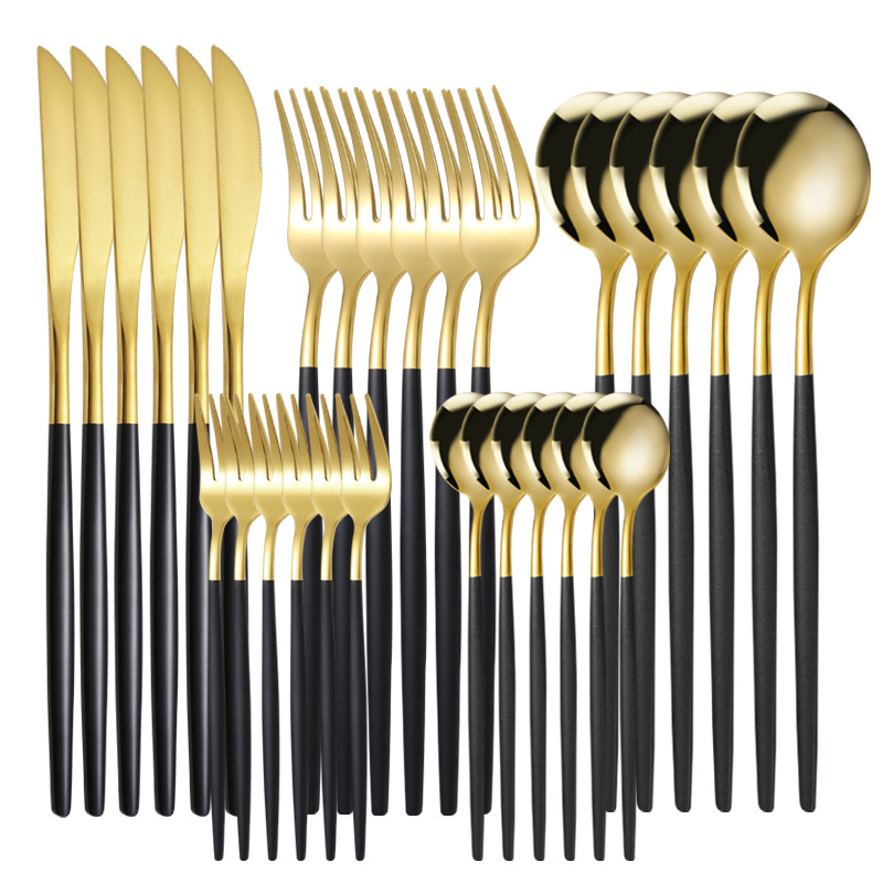 Portugal juego de 30 piezas en caja de color-oro negro