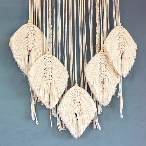 Nordic Style Instagram Wall Hanging Cotton Rope Weaving Dream Catcher Home Interior Fashion Trend Background Wall Decor
