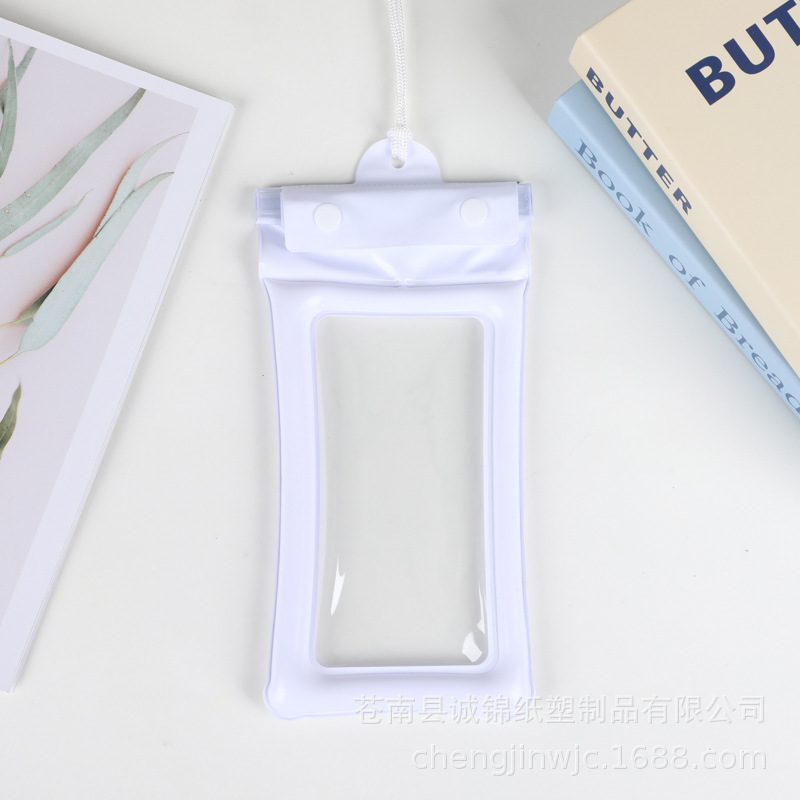 三つ折り漫画エアバッグ携帯電話防水バッグかわいいフレッシュな携帯電話バッグ屋外漂流タッチスクリーンpvc防水バッグ|undefined