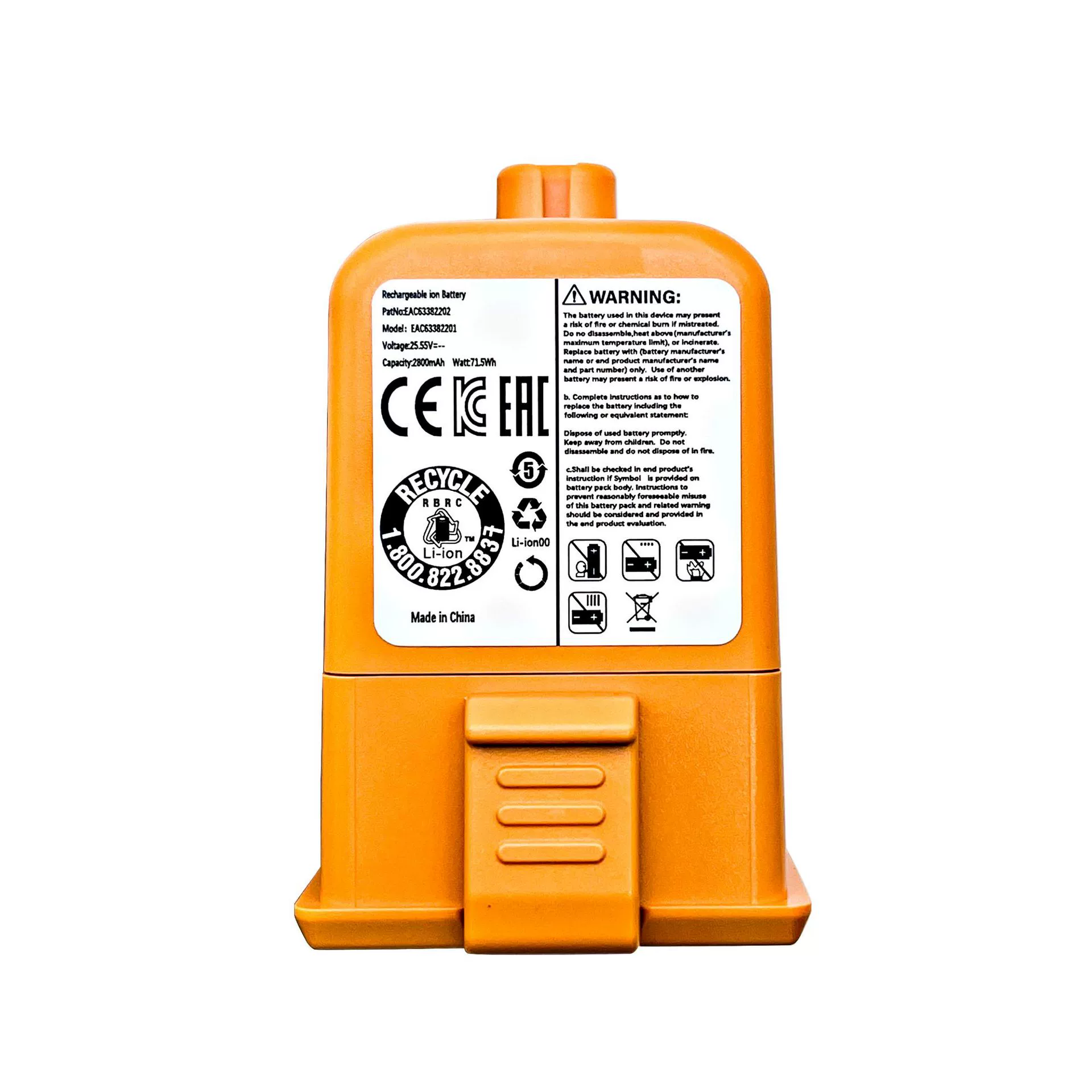 Для LG A9 A9 PLUS A905M A907GMS A905RM EAC63382208 Батарея Пылесос