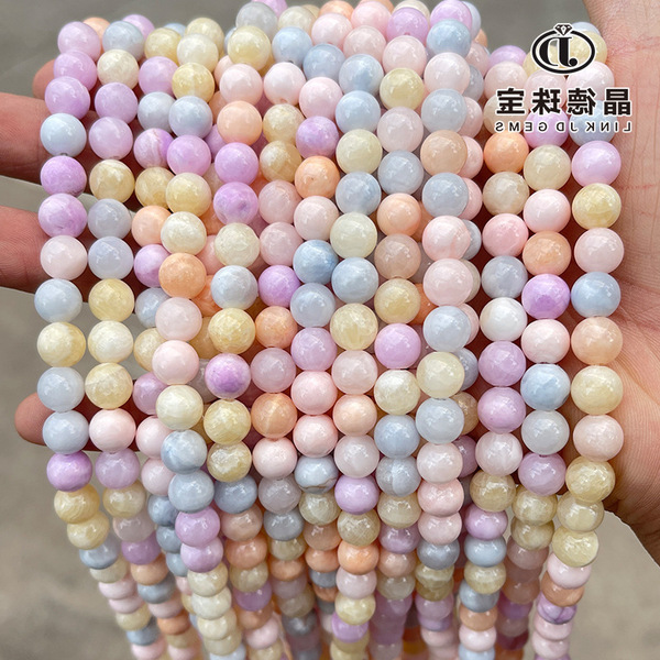 round beads jade