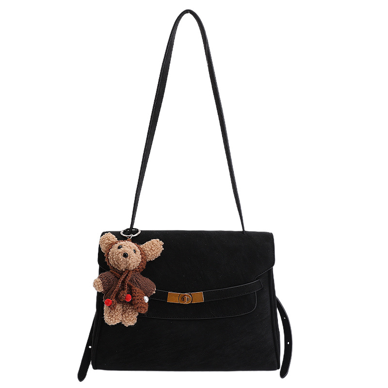 Transfronterizo coreano ligero lujoso temperamento bolso pequeño 2026 primavera nuevo estilo de transporte de hombro mochila esmaltado bolso de mano Kelly