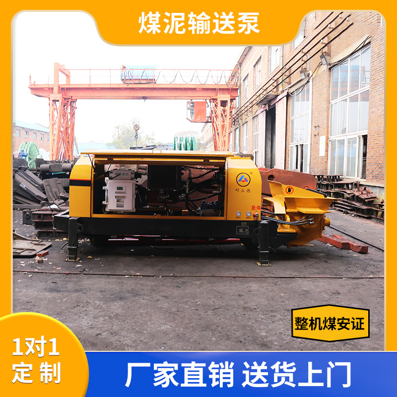 耐立德 全自动高压远距离煤泥输送泵 1小时输送30方 免费设计方案