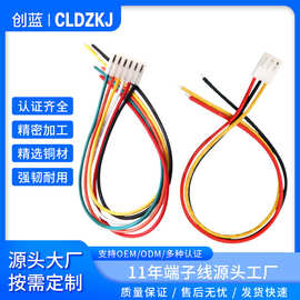 XH2.54mm 2p端子线 4P/6P/单头杜邦电子连接线 接插线插头连接器