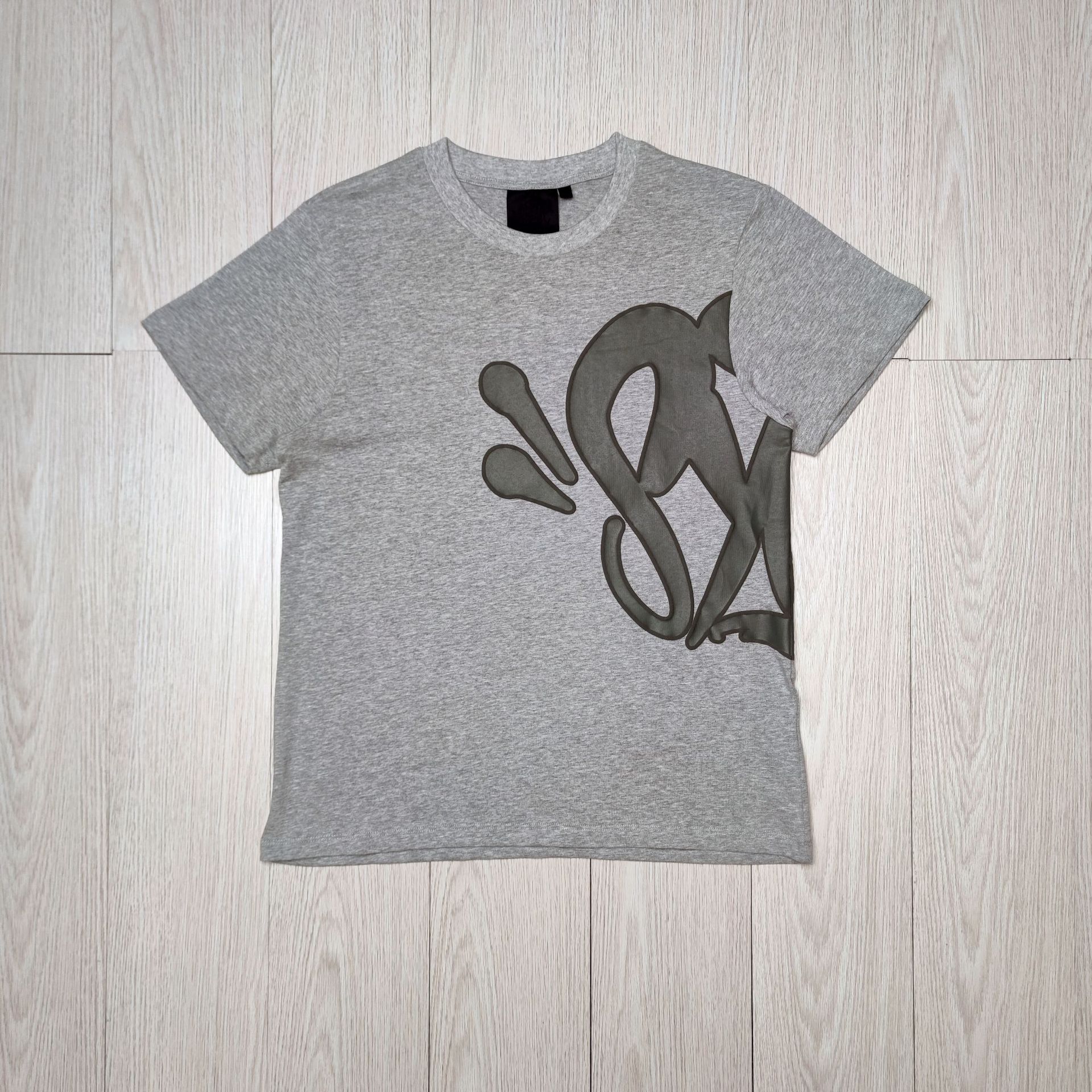 高品質SYnaWorldヒップホップフォームプリント半袖カジュアルルーズTシャツハイストリートショーツSyna Word