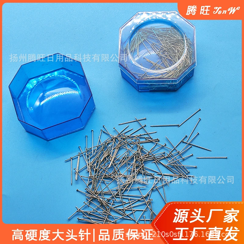 Фабрика прямых продаж всасывающая карта восьмиугольная коробка из углеродистой стали никелированной булавки офисный переплет булавки бинарные товары