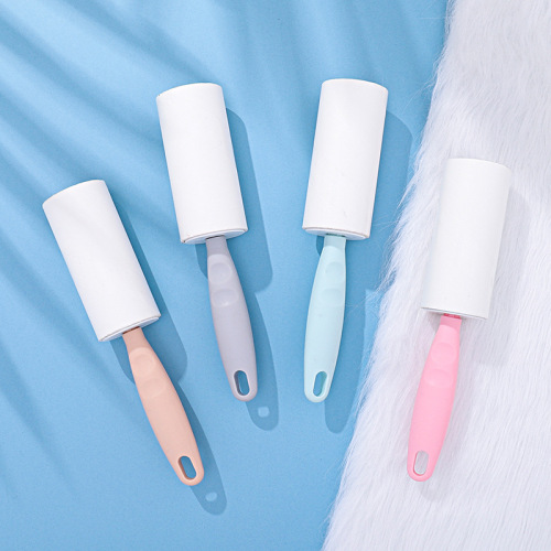 Manufacturer Wholesale Hair Sticker Portable Roller Pet Hair Removal Brush Tearable Replacement Dust Paper Clothes Hair Remover