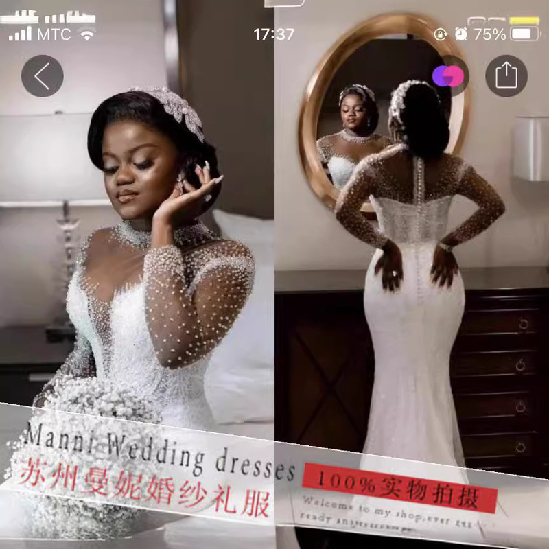 2023 foreign trade wedding dress wholesale African cross-border Bride wedding mermaid wedding dress factory custom 2023 foreign trade wedding dress wholesale African cross-border Bride wedding mermaid wedding dress factory custom