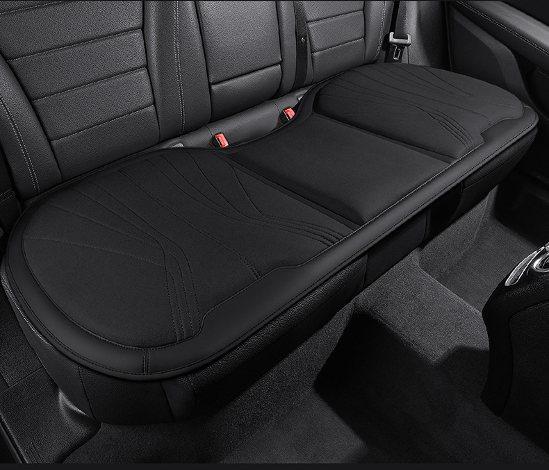 Car Seat Cushion Three-Piece Set, Butt Pad, Seat Cushion, Universal Cushion for All Seasons, Air Fiber Seat Cushion, Technical Cloth