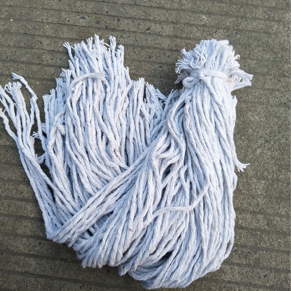 产地货源供应温州拖把纱合股纱线地拖纱纤维墩布气流纺纱线