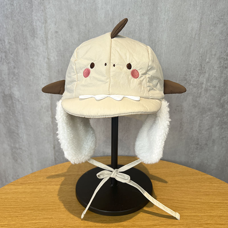 Sombreros para niños de dinosaurio caliente invierno gorras de rayos para bebés casuales lindos gorras de protección de oídos para niños y niñas con gorras de terciopelo