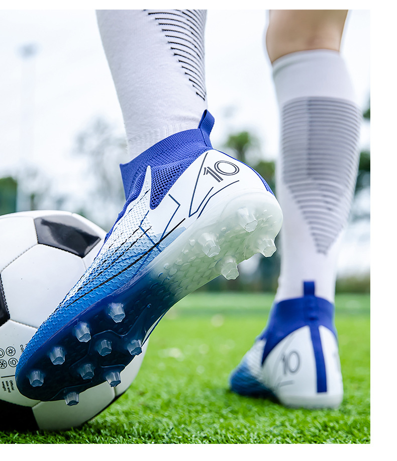 New High Top with Long Nails and Broken Nails, School Profsional Training Sho, Fashion Gradual Assassin Football_voghion.com