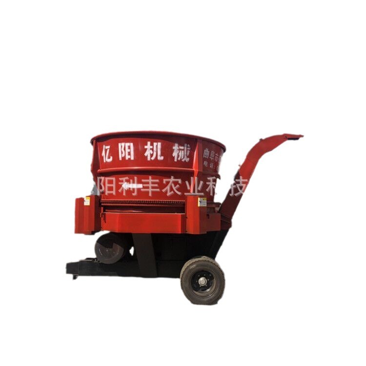 牧草捆秸秆粉碎揉丝机 转盘式大型草捆秸秆粉碎机