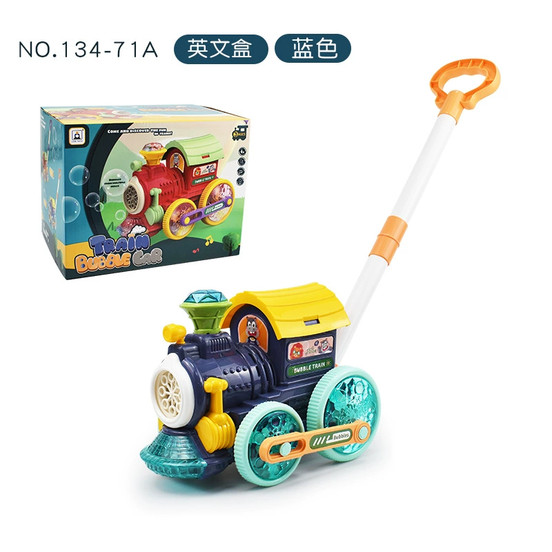 TikTok, bubble machine, airplane, automatic train, electric toy with light music, new collection, fully automatic