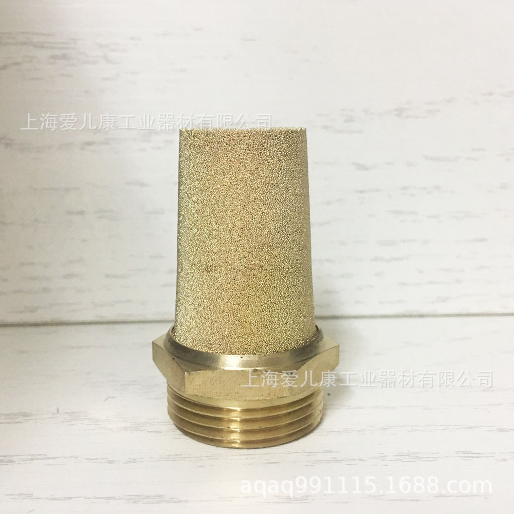 供应SD弹簧消声器节流排气消声器 铜弹簧消声器，FXS烧结式消声器