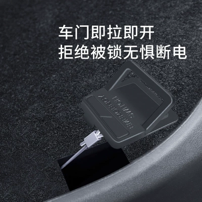 Car lock of Model 3 Tesla Car