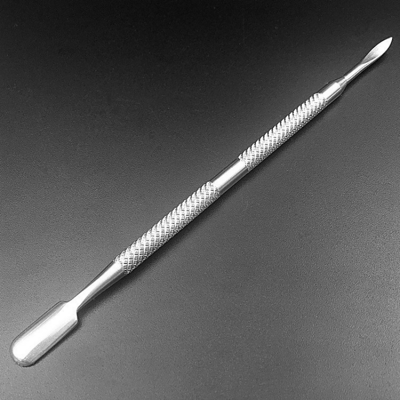 美甲工具死皮推指甲去死皮钢推 不锈钢双头死皮推|undefined