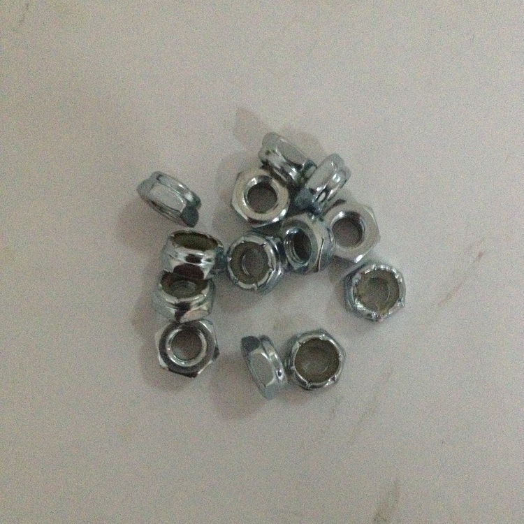 厂家供应 英制 尼龙自锁 防松螺母5/16-24牙*12.6边*6.5厚