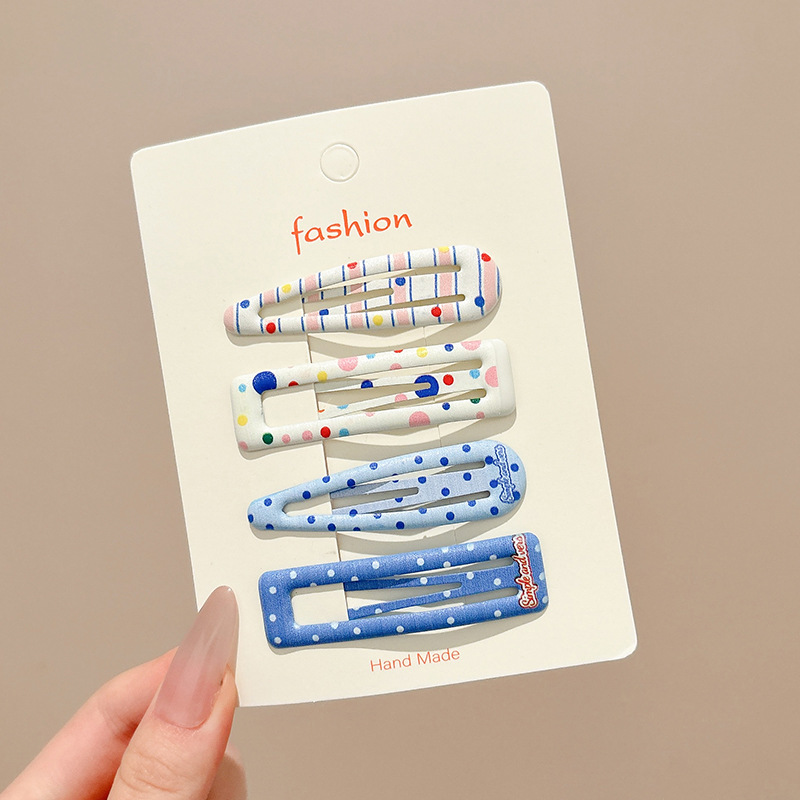 Horquilla de estrella colorida de dopamina, accesorio para el cabello para niños, horquilla con clip de flequillo lateral bonito para niñas, adorno para el cabello con clip BB.