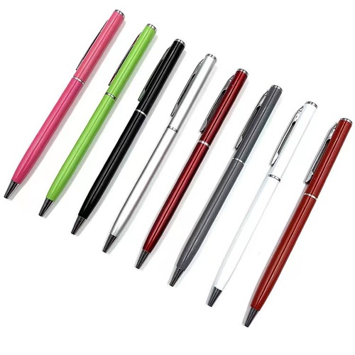 Promote High-end Ballpoint Pens for Hotel Sales - Wholesale Small Gao Shi Round Ballpoint Pens - Xiao Xi Hua Hotel Advertising Logo Design