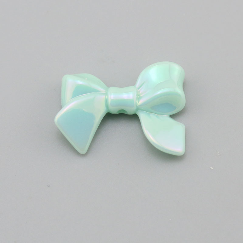 1 Piece 24 * 34mm Hole 3~3.9mm Arylic Bow Knot Pendant display picture 12