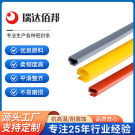 硅胶密封条厨卫食品级胶条环保耐腐耐高温硅橡胶防水