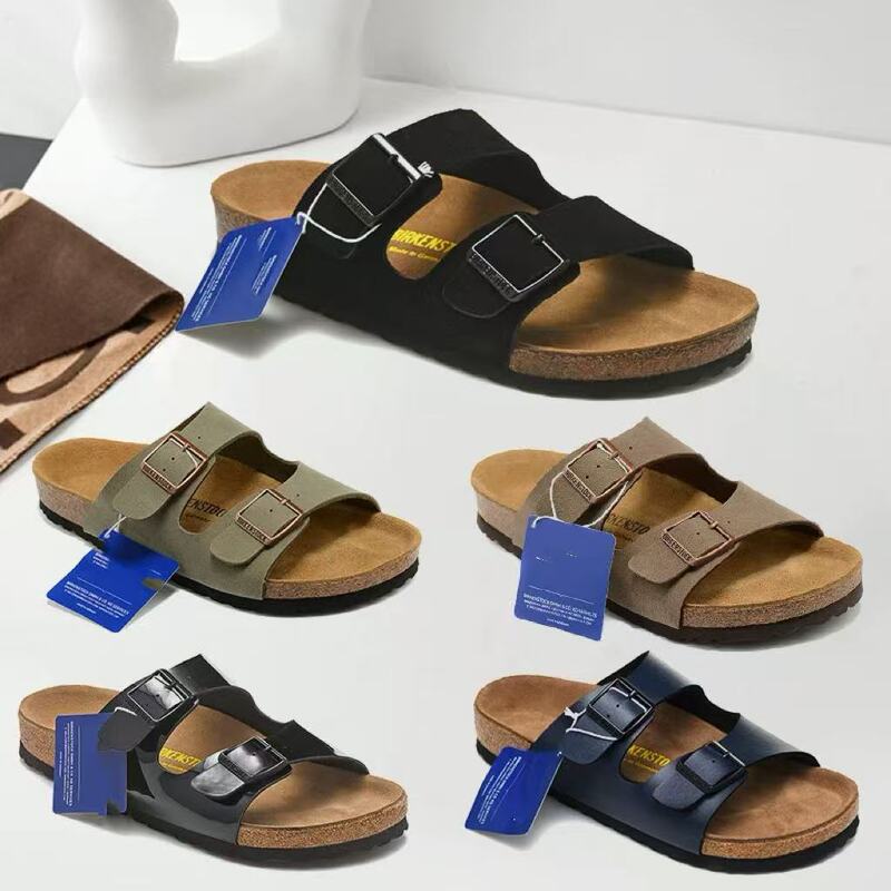 Birkenstock Shoes Arizona Slippers Cork Sandals Men's Shoes Women's Shoes Birkenstock Shoes Bk Correct Letters Cross-Border Export