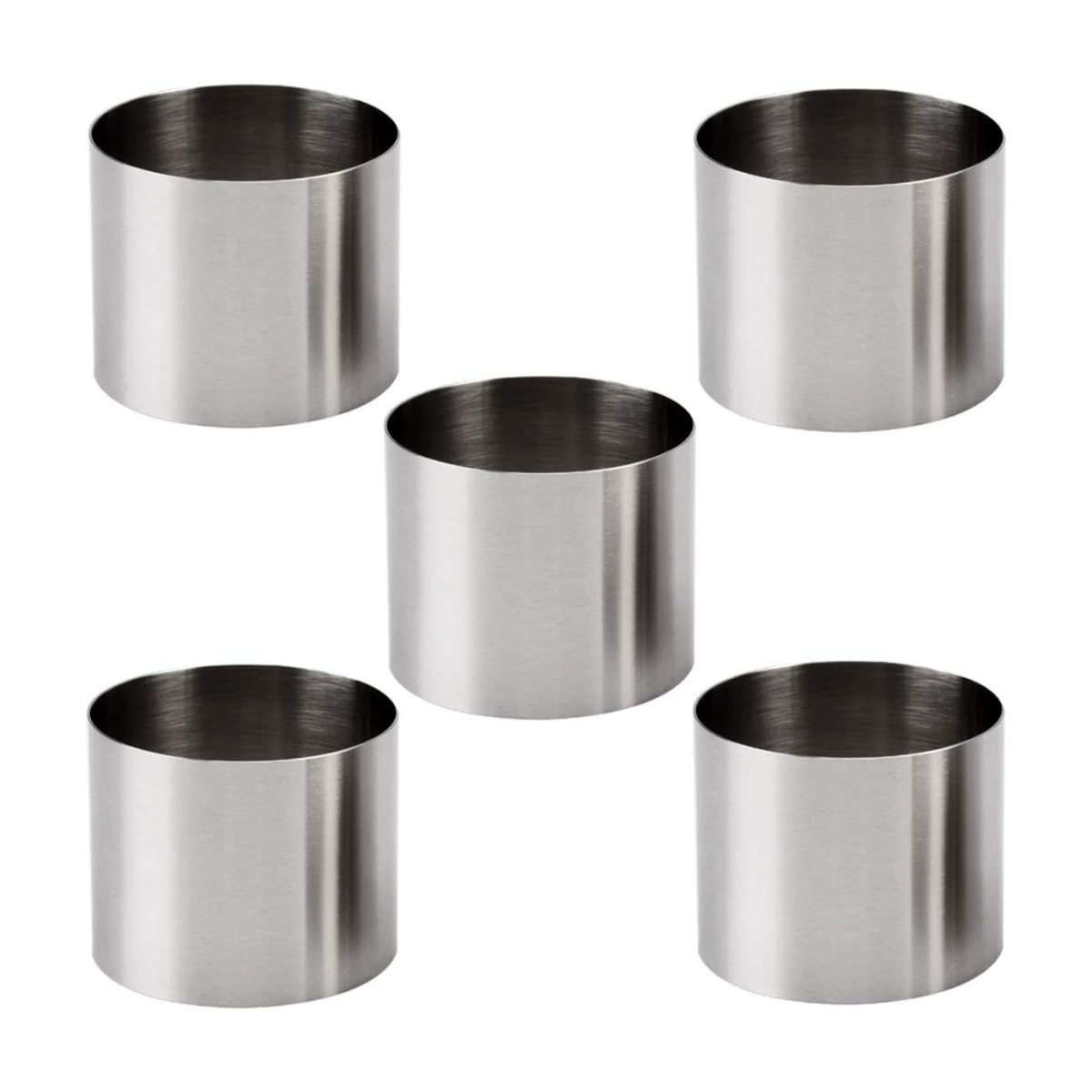 Mousse stainless steel, mold, 6 inches