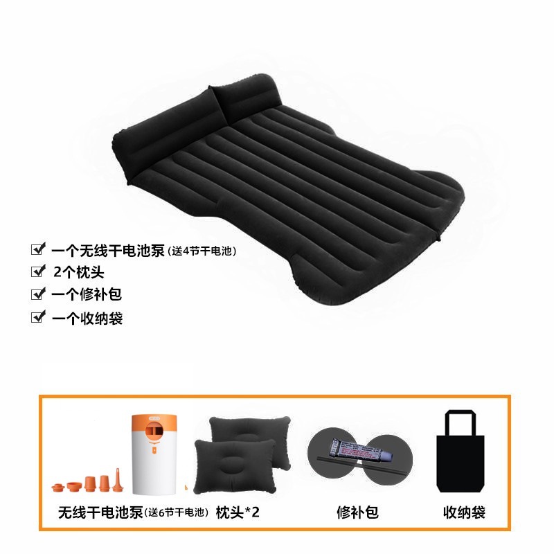 车载充气床适用特斯拉床垫ModelY/3专用后排折叠睡垫车内睡觉神器