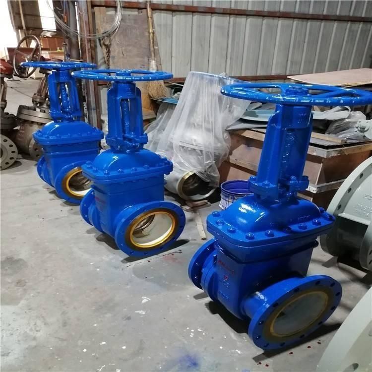 PZ41H-10C DN100 石灰煤闸阀 矿用手动排渣阀 排污闸阀 PZ41H