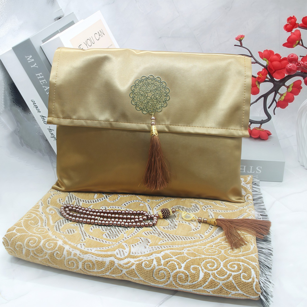 Tres piezas de alfombra de cinta real para regalos de vacaciones alfombra portátil al por mayor transfronteriza