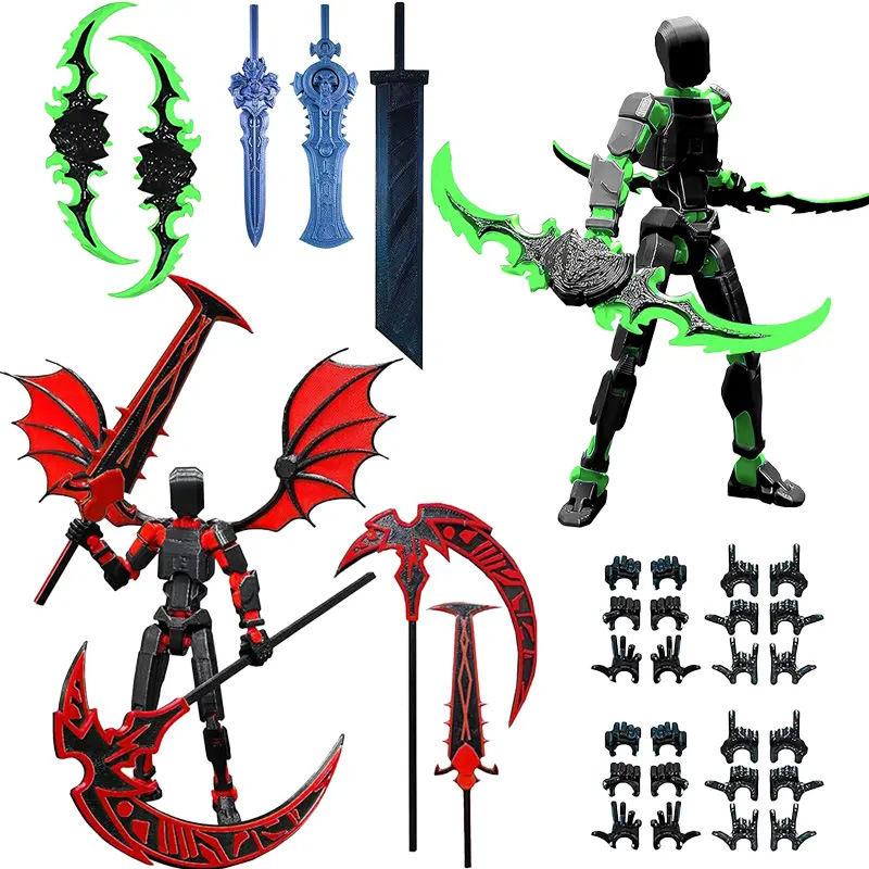 검정과 빨강 죽음 + 검정과 녹색 일리단