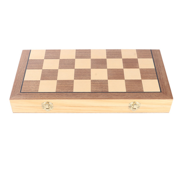 magnetic wooden fighting foldable chess