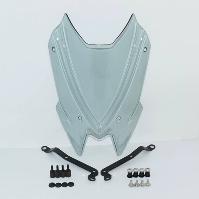 Suitable for Kawasaki Motorcycle front windshield - smoky-gray
