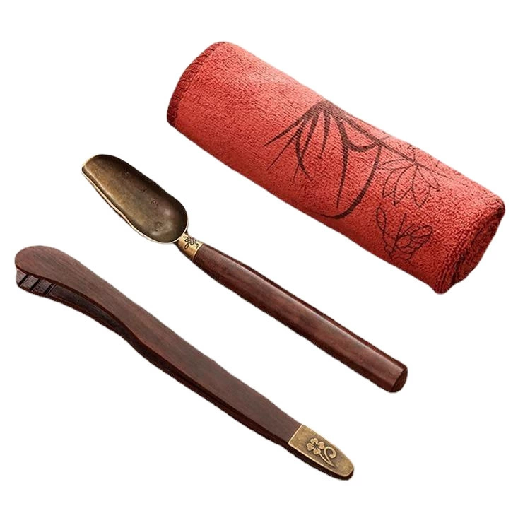 Подарочный набор чая с черным sandalwood with accessories, пинцеты