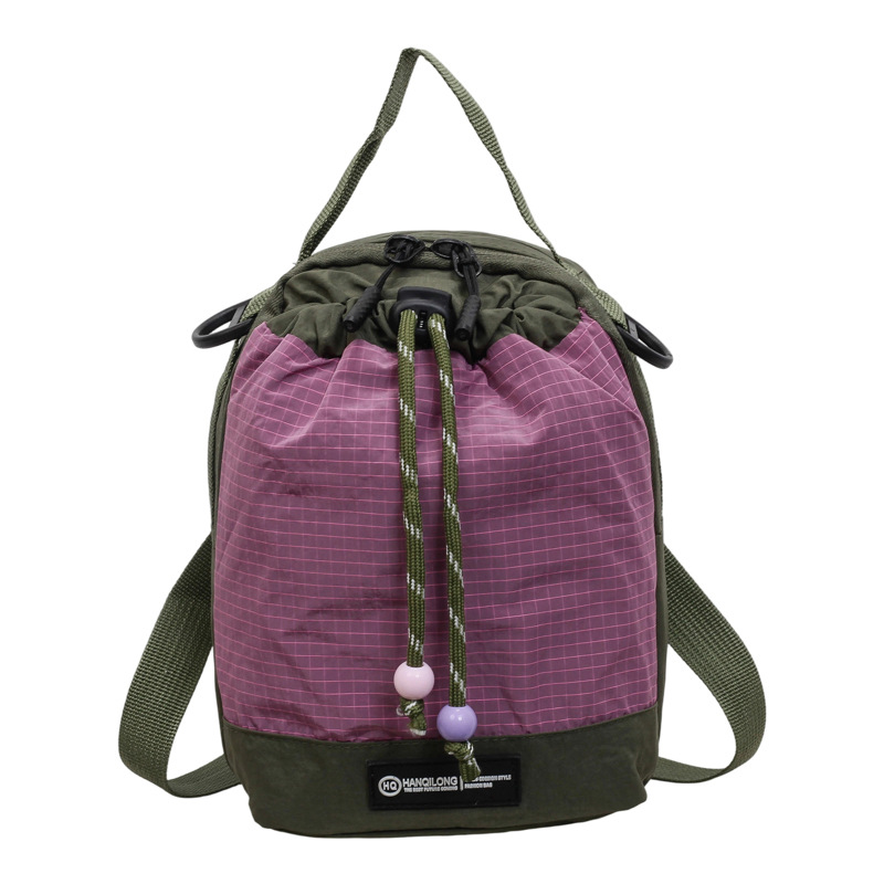 Nueva bolsa de hombro ligera al aire libre para mujeres multifuncional trekking de moda bolsa de hervidor de agua de cuerda
