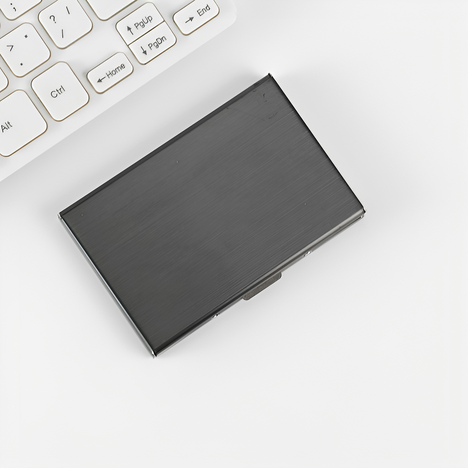 Men's metal card holder