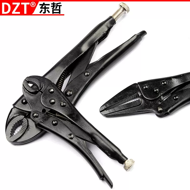 大力钳组套4PC工业级多功能压力钳管钳夹钳水管活动扳手组合工具