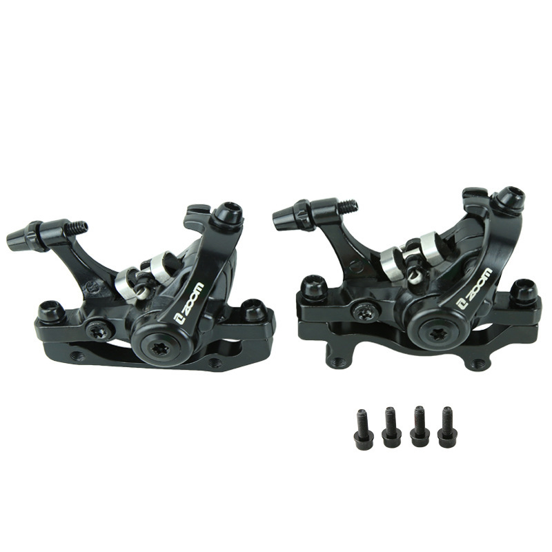 ZOOM Xilong freno de disco bicicleta de montaña cable de tracción freno mecánico doble pistón doble disco de cable de disco económico y duradero