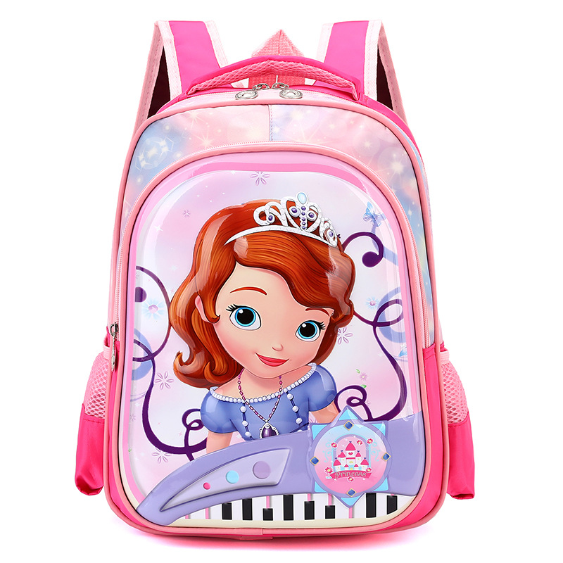 Nuevos niños estudiantes de primaria de grado 2-4 mochila de concha dura de dibujos animados para niños y niñas