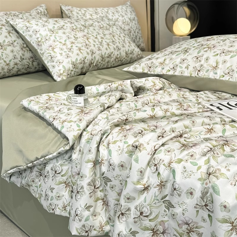 Sensación fresca de seda helada edredón fresco de verano edredón de aire acondicionado dormitorio de verano edredón individual edredón de verano núcleo se puede lavar a máquina edredón fino