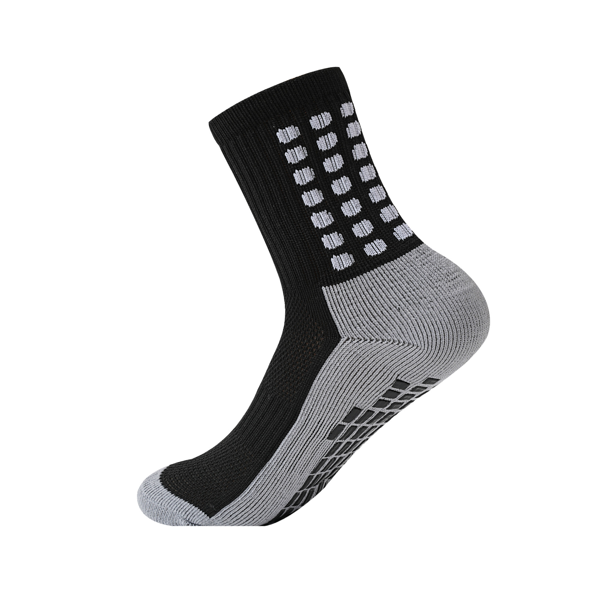 Mediados de la pantorrilla calcetines de fútbol de los niños de las mujeres antideslizantes calcetines absorbentes de sudor toalla inferior calcetines deportivos de entrenamiento de dispensación 33-38