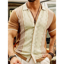 B 45733 Ice silk knit men's polo shirt ��˿��֯��ʿ POLO